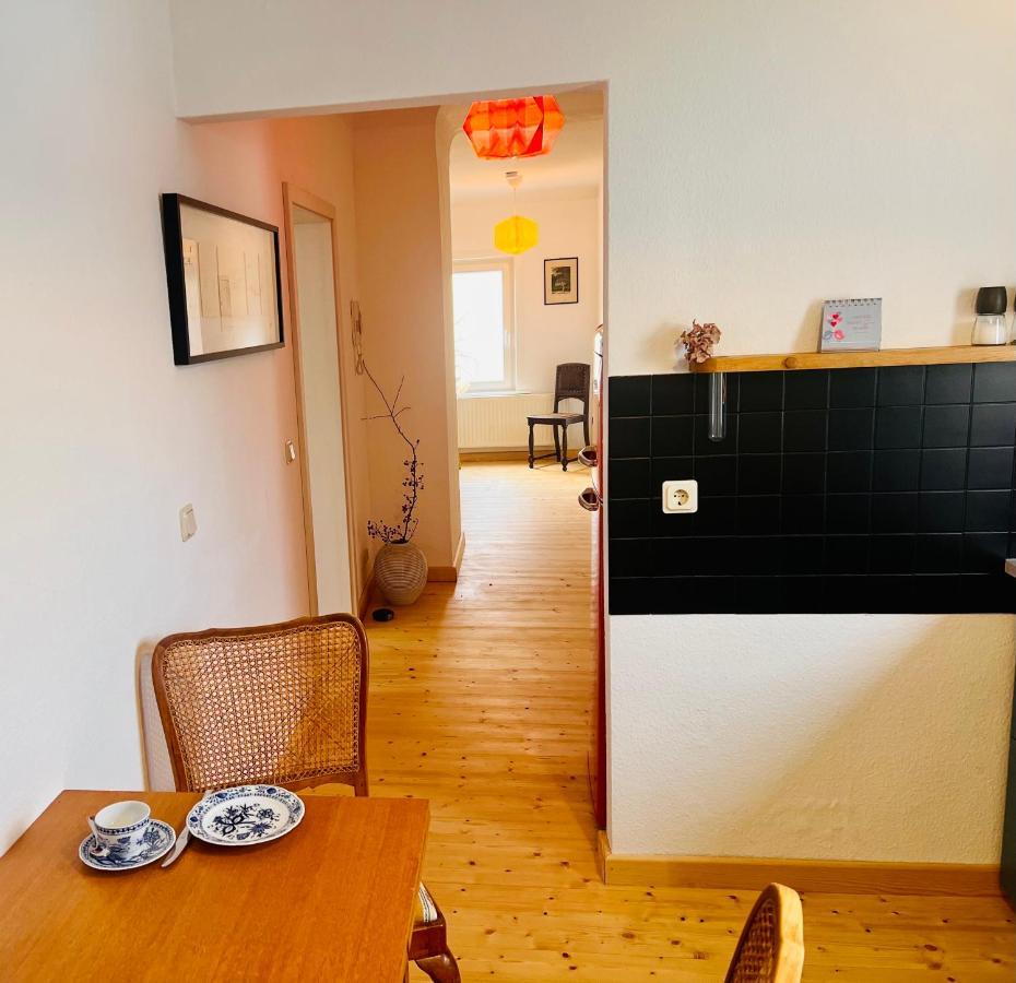 Kuschelige Helle Ferienwohnung Gotha Exteriér fotografie